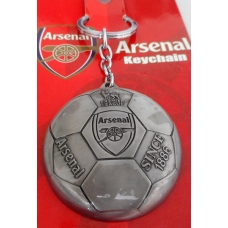 Gantungan Kunci Arsenal Warna Silver Pembuka Tutup Botol