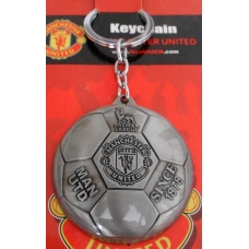 Gantungan Kunci Man United Warna Perak Pembuka Tutup Botol