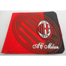 Dompet Bola Kanvas AC Milan