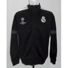Jaket Bola Real Madrid Hitam 14/15 UCL Jacket