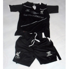 Jersey Bola Anak Liverpool Black Training 14/15 