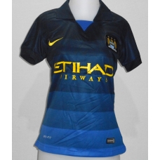 Jersey Bola Ladies Manchester City Away 14/15