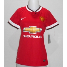 Jersey Bola Ladies Manchester United Home 14/15