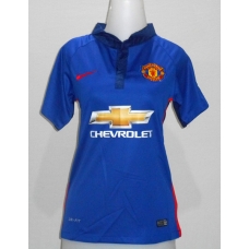 Jersey Bola Ladies Manchester United Third 14/15